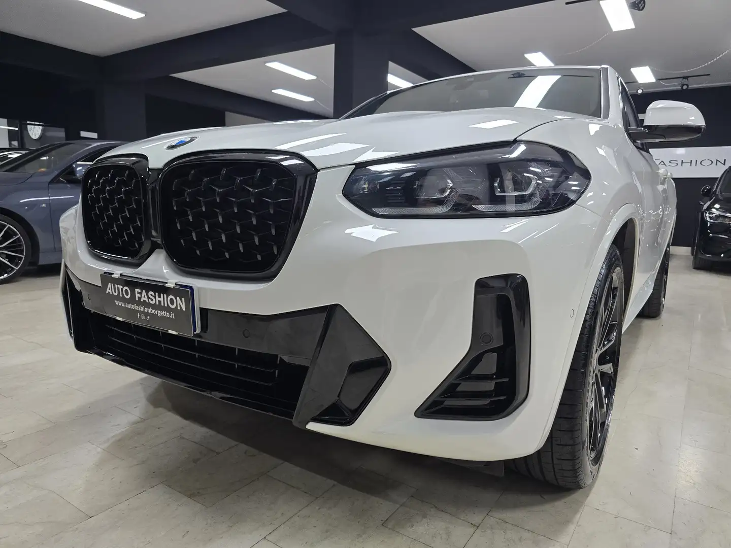 BMW X4 X4 G02 2021 xdrive20d mhev 48V Msport auto Bianco - 2