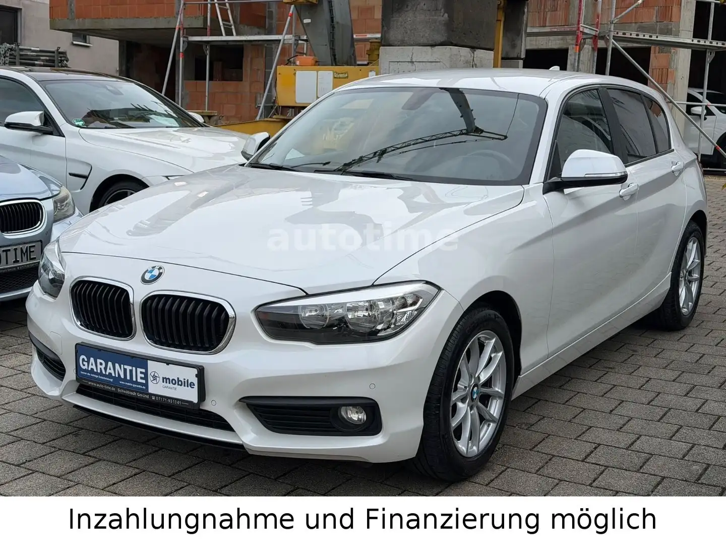 BMW 116 i Advantage|TEMP.|SHZ|PDC|LEDER|EURO6|TOP! Weiß - 1