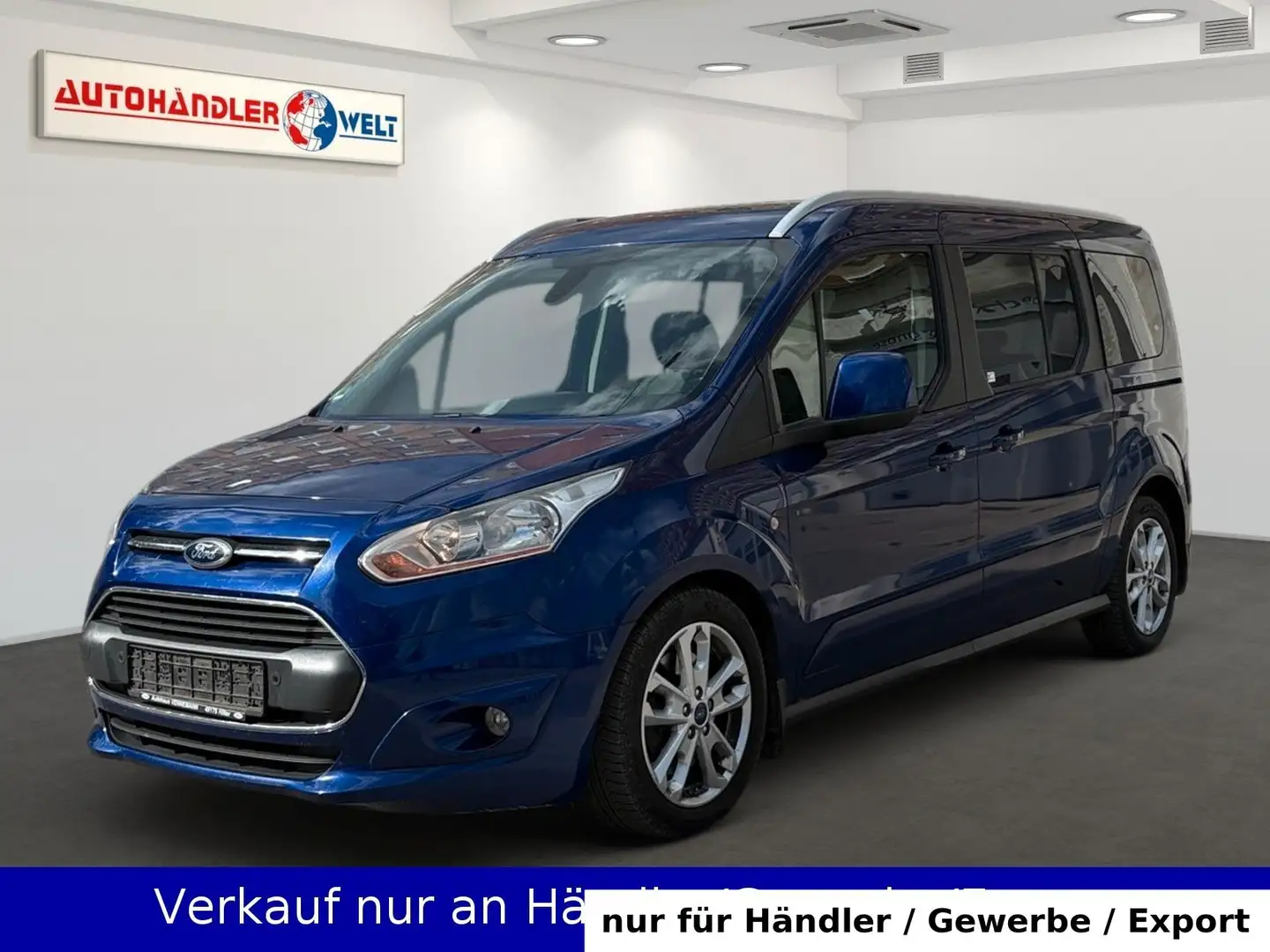 Ford Grand Tourneo Connect 7-Sitzer Automatik Pano Blau - 1
