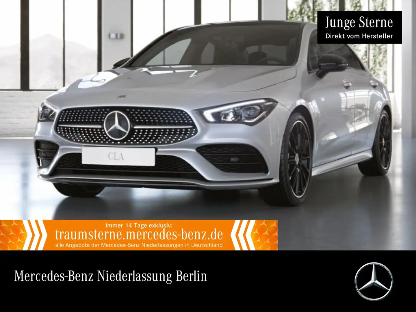 Mercedes-Benz CLA 200 AMG+NIGHT+PANO+LED+KAMERA+19"+TOTW+7G Weiß - 1
