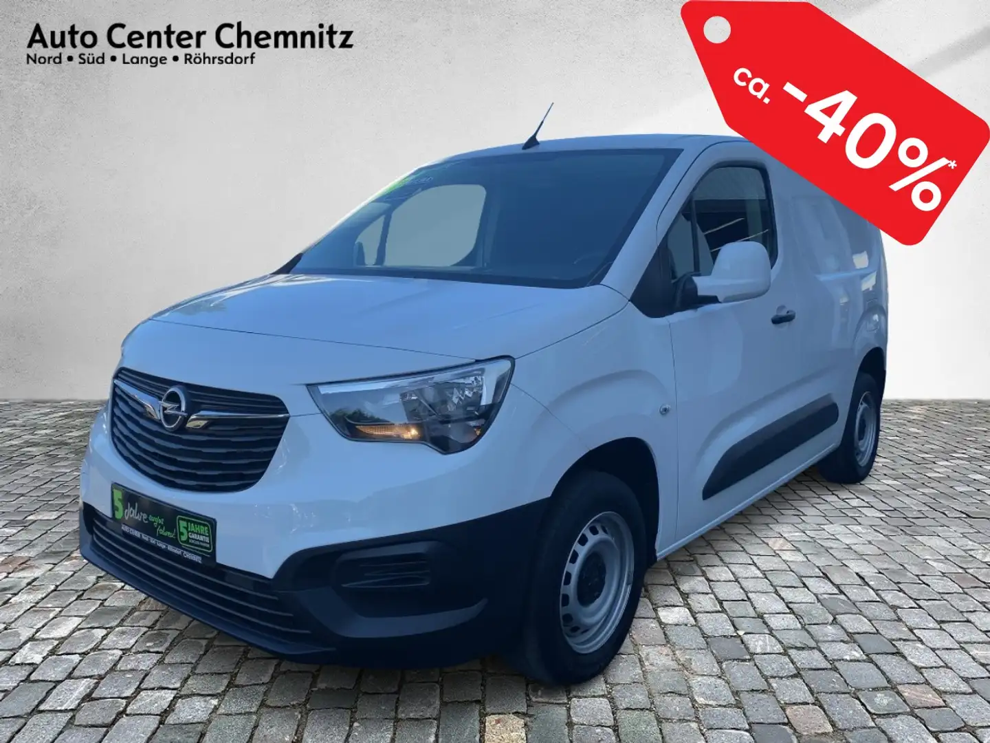 Opel Combo E Cargo 1.5 D Edition Tempomat/PDC/Klima Blanco - 2