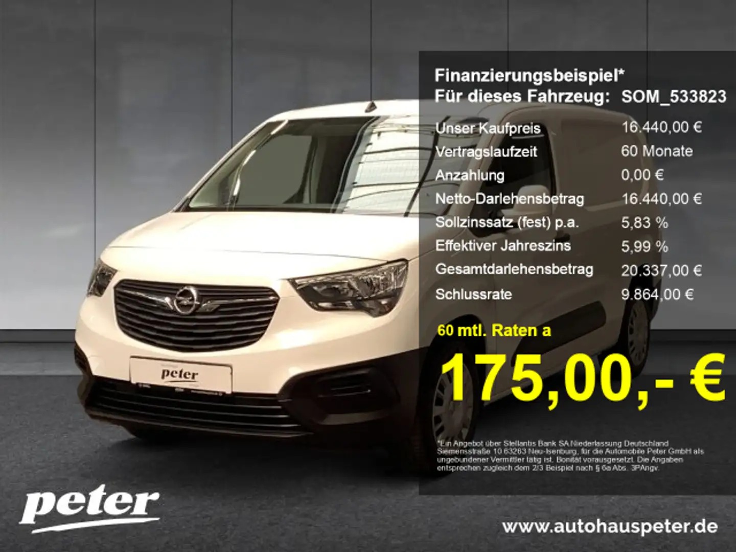 Opel Combo Combo Cargo XL 1.2 Turbo Edition Klima Sitzheizung Bianco - 1
