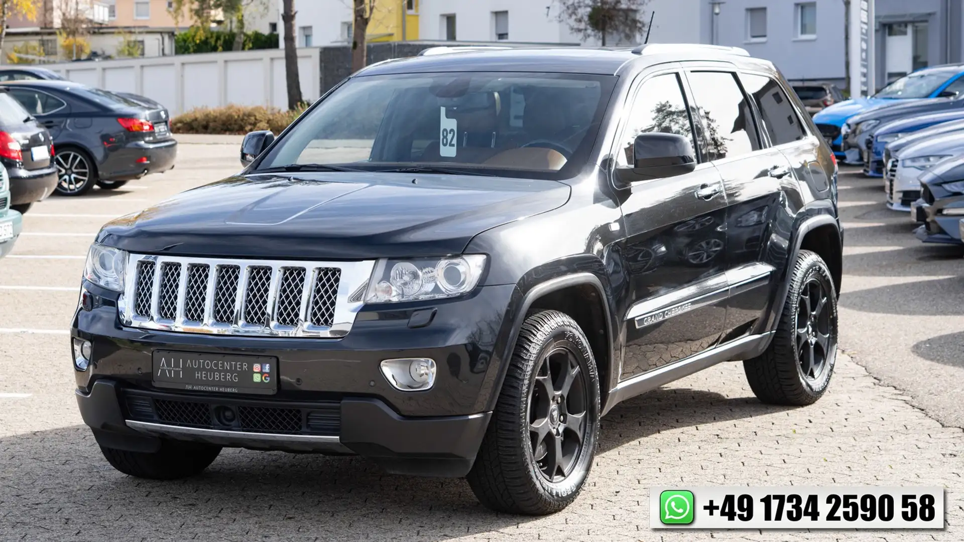 Jeep Grand Cherokee 3.0 CRD *PANO*LUFT*AHK* Schwarz - 1