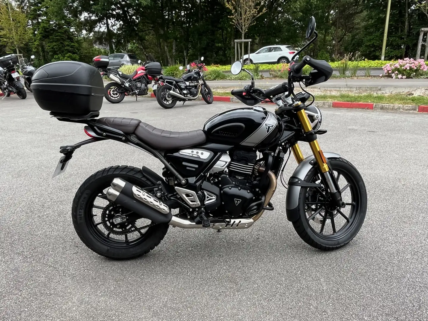 Triumph Scrambler 400 X Noir - 2