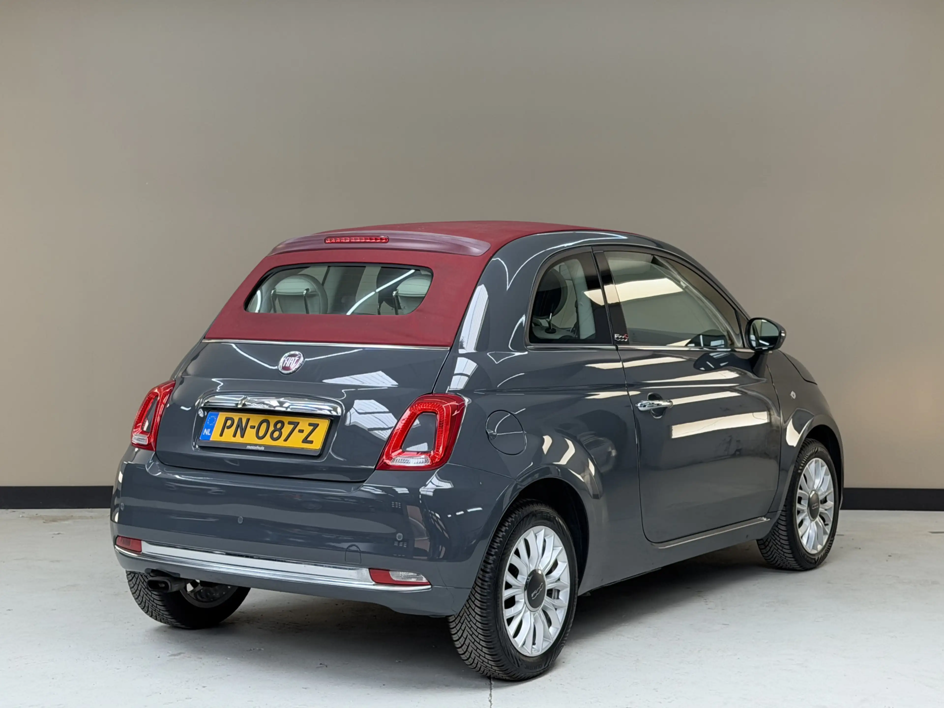 Fiat 500C 0.9 TwinAir Turbo Lounge, 81Pk, 2017 Origineel Ned — photo 3