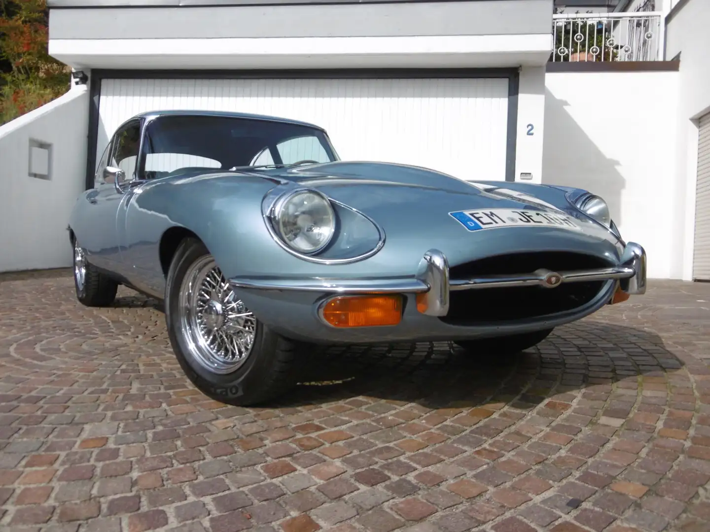 Jaguar E-Type Niebieski - 1
