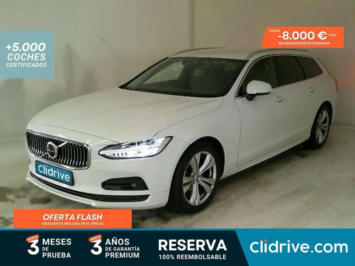Volvo V90 B4 Inscription Aut. Blanco - 1