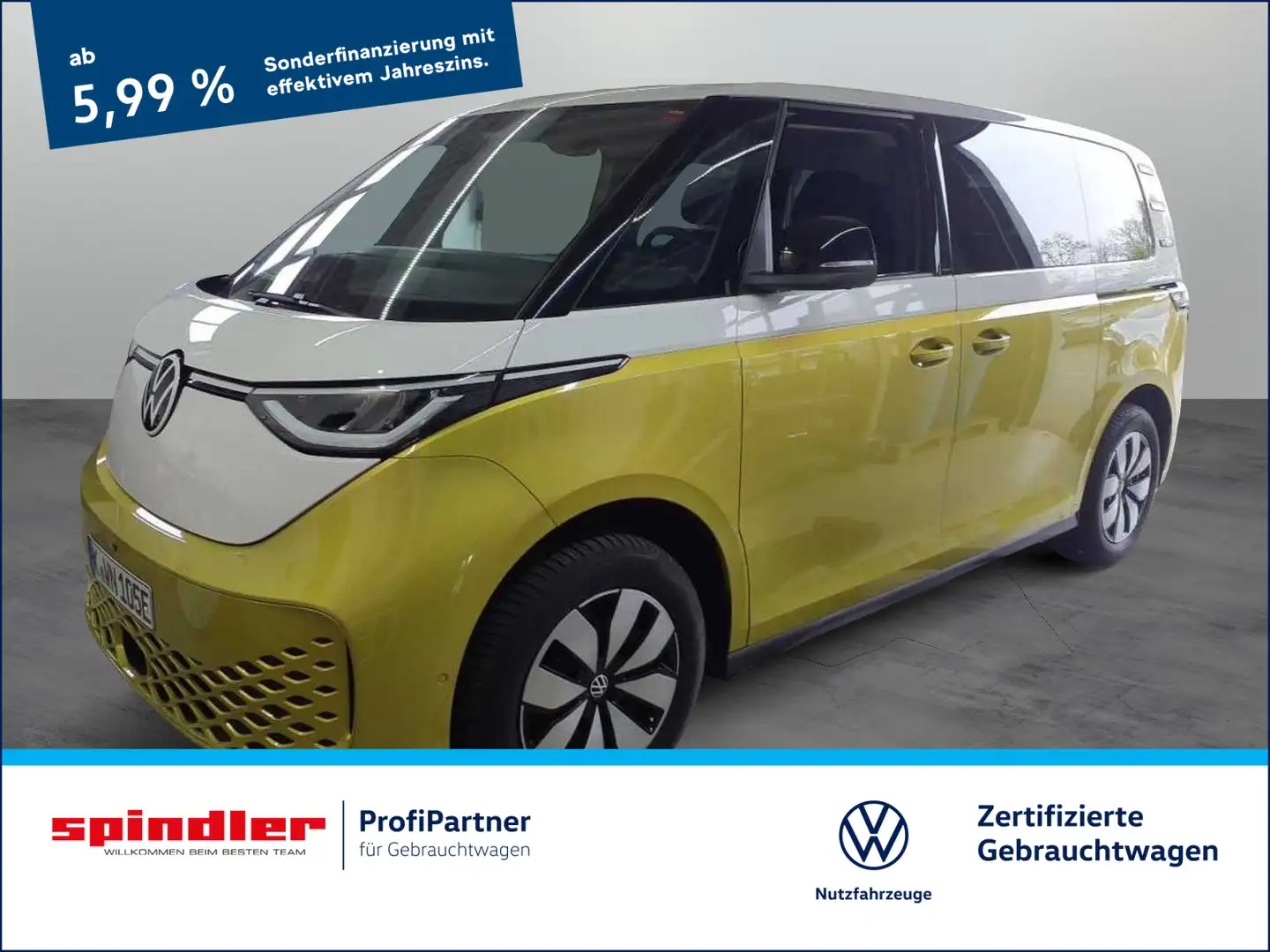 Volkswagen ID. Buzz ID.Buzz Pro / Standklima, Navi, 360°, LED, AHK Weiß - 1