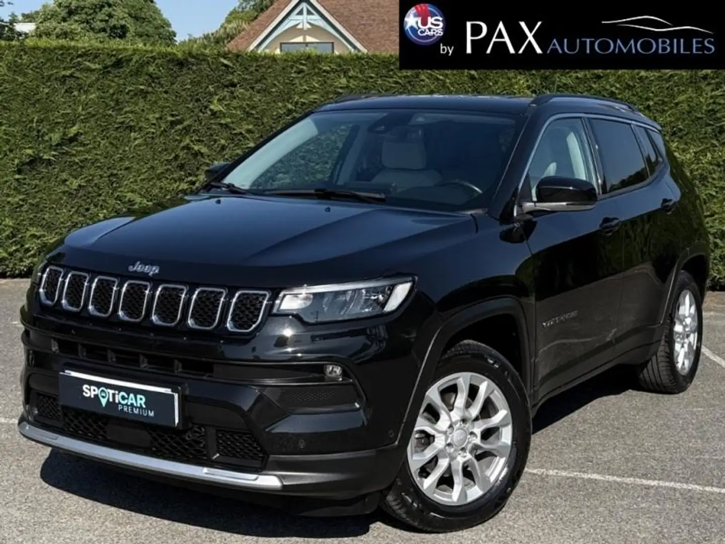 Jeep Compass 1.3 GSE T4 150ch Limited 4x2 BVR6 Noir - 1