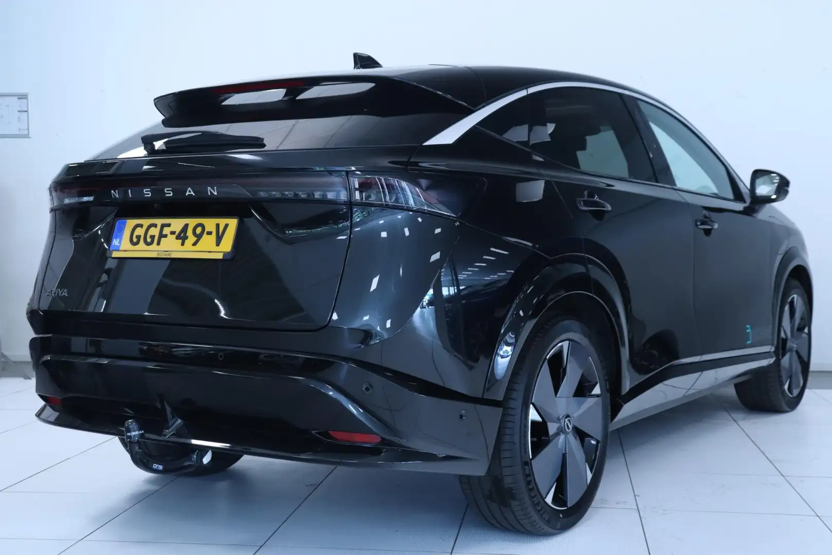 Nissan Ariya Evolve 91 kWh AFN. TREKHAAK / 20 INCH VELGEN / NAP Zwart - 2