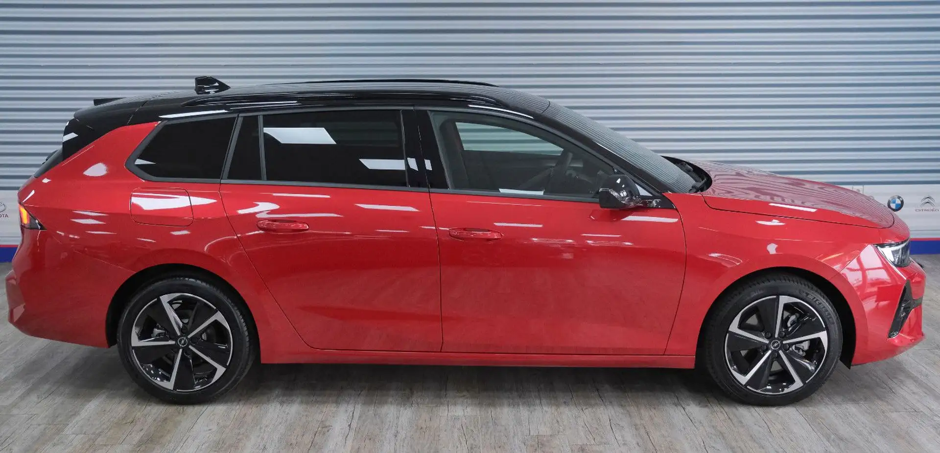 Opel Astra L 1.2 ST GS *NAVI/HEAD-UP/HIFI/MATRIX* Rosso - 2