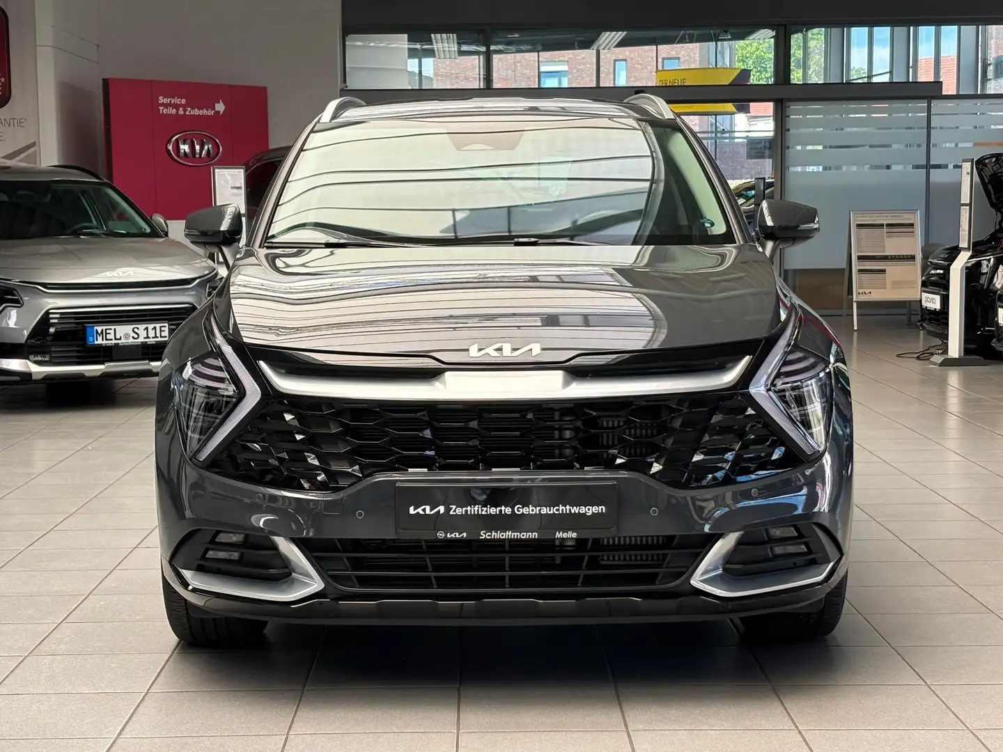 Kia Sportage 1.6 Diesel DCT7 "Spirit" *Navi*RFK*SHZ/SBL* Gris - 2