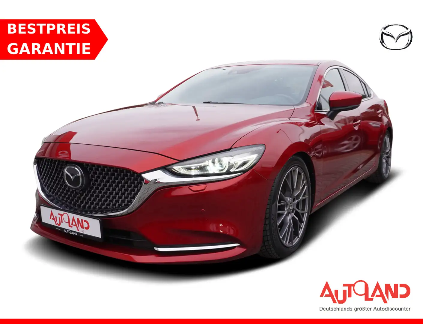 Mazda 6 2.5 Sports-Line LED Navi Head-Up 360° Rouge - 1