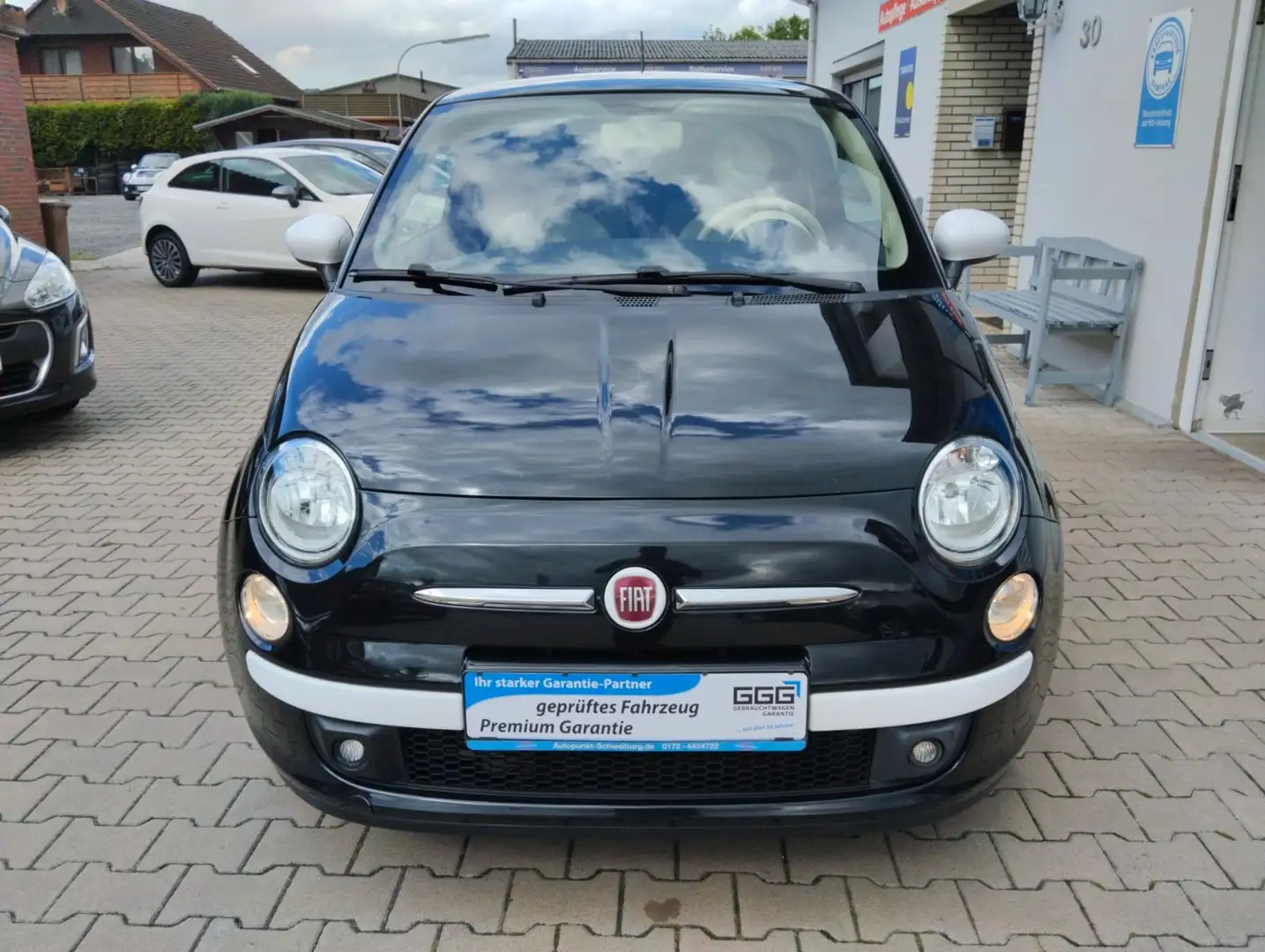 Fiat 500 TÜV-AU 10-2026 Schwarz - 2