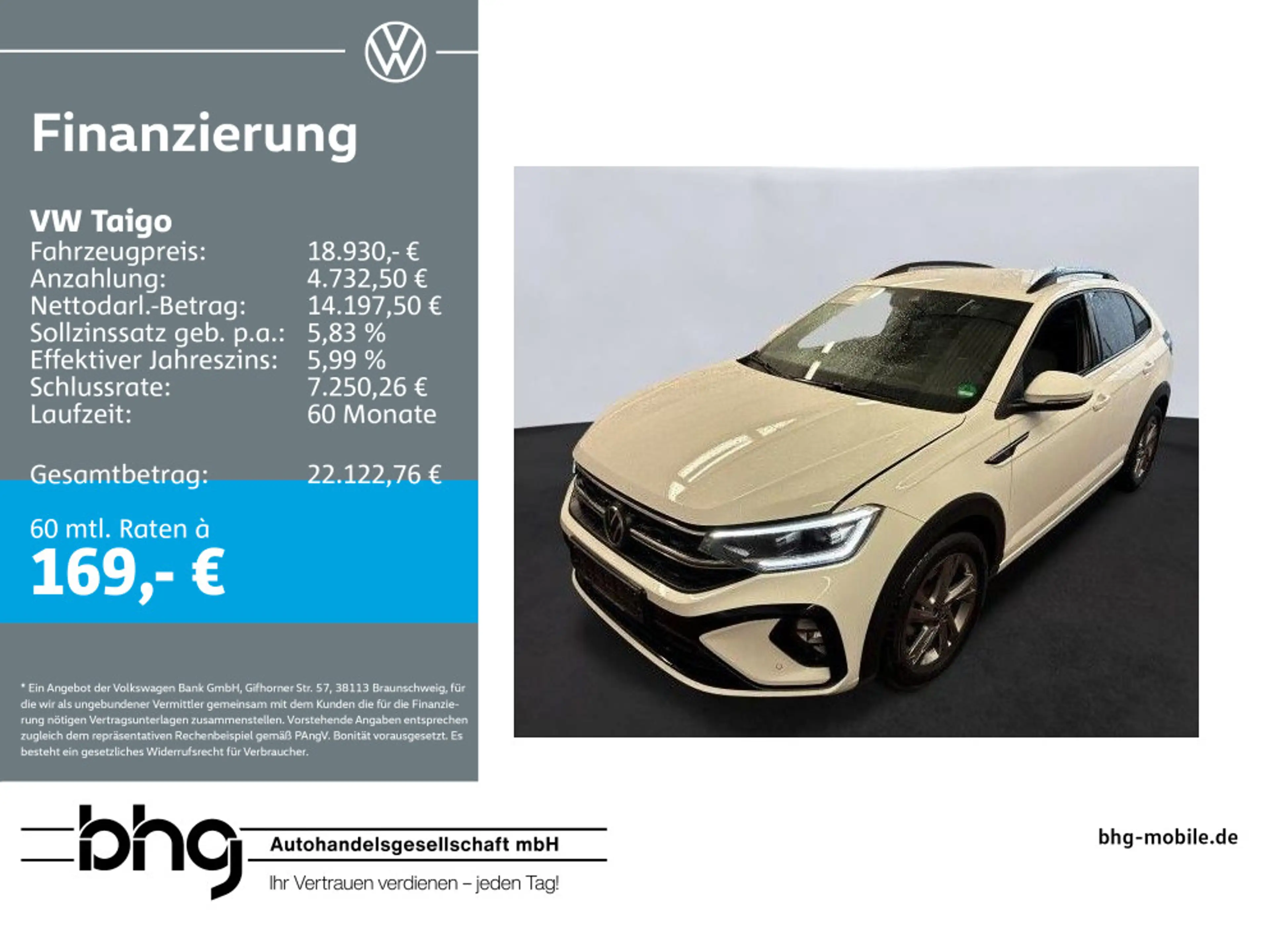 Volkswagen Taigo 1.0 TSI DSG R-Line