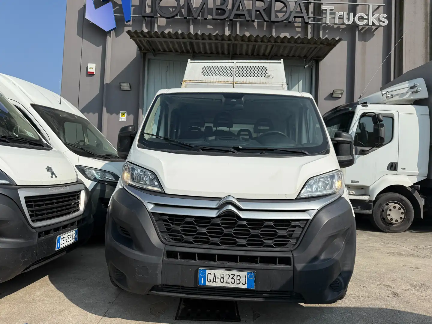 Citroen Jumper 2.2/140CV/7 POSTI/RIBALTABILE/2020 Weiß - 2