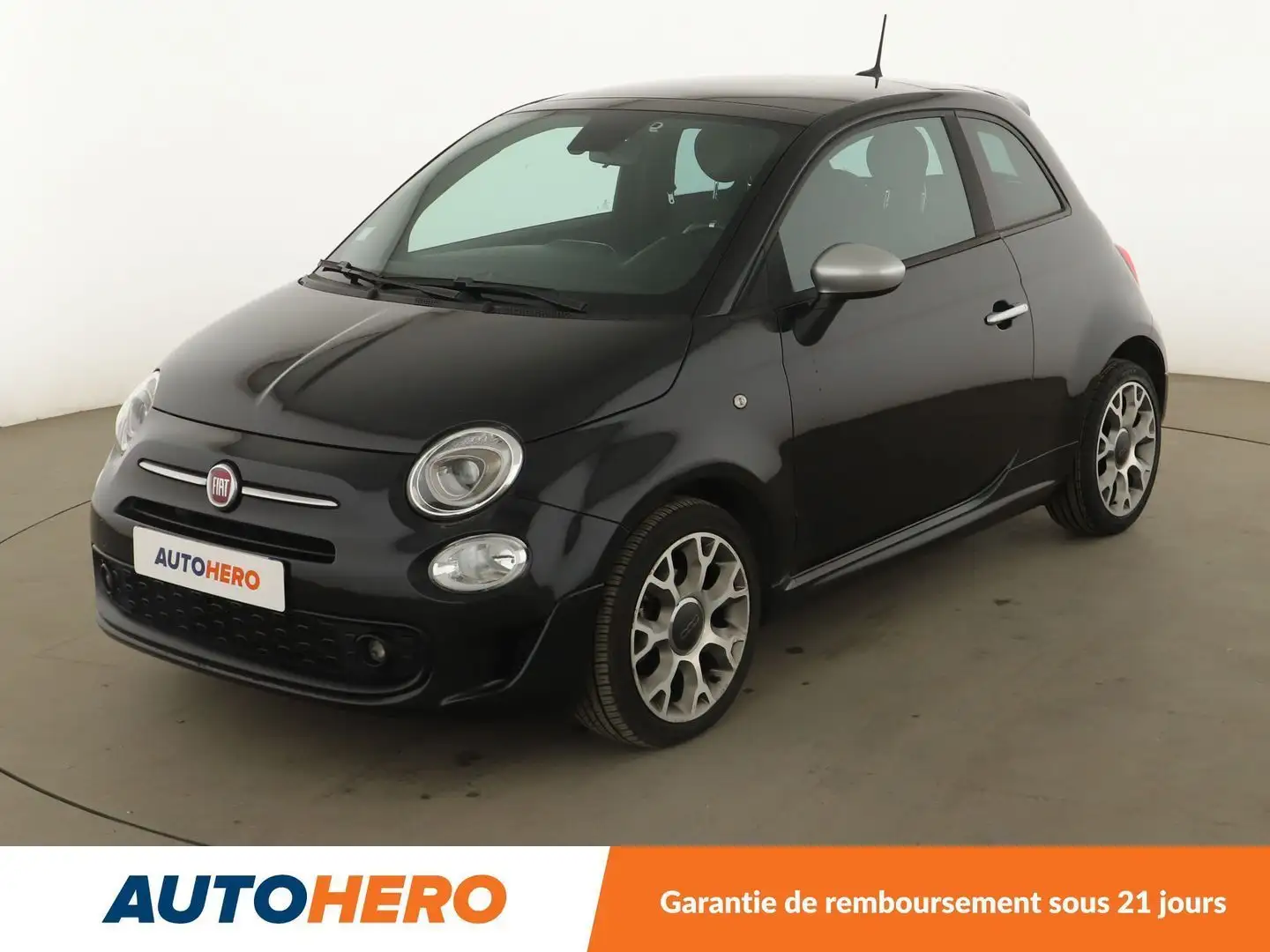 Fiat 500 1.0 Hybride BSG RockStar Noir - 1