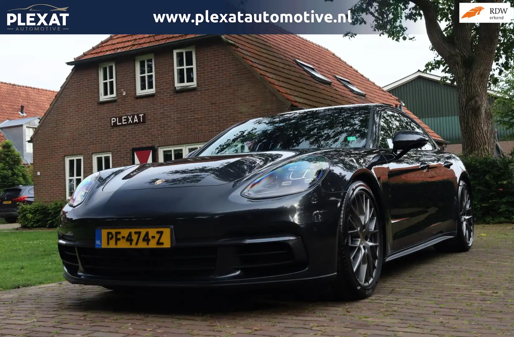 Porsche Panamera 2.9 4 E-Hybrid Aut. | NL. Auto | Panorama | Sport- Grigio - 1