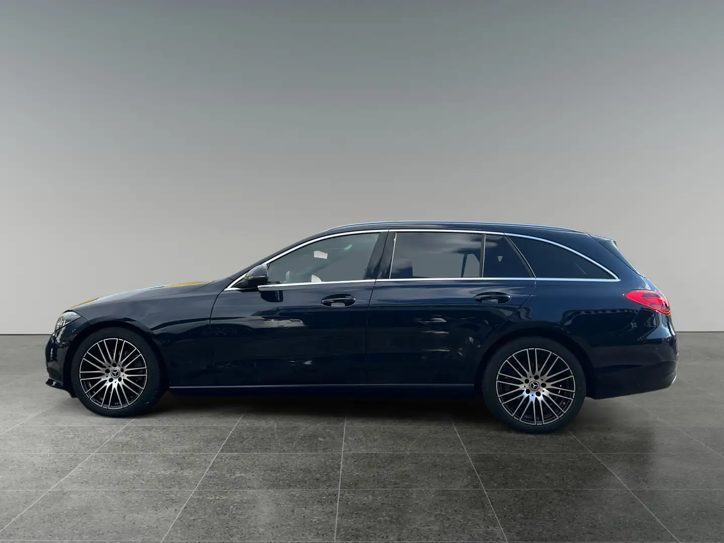 Mercedes-Benz C 200 d T Aut.   8-fach bereift! leasingfähig ! Blau - 2