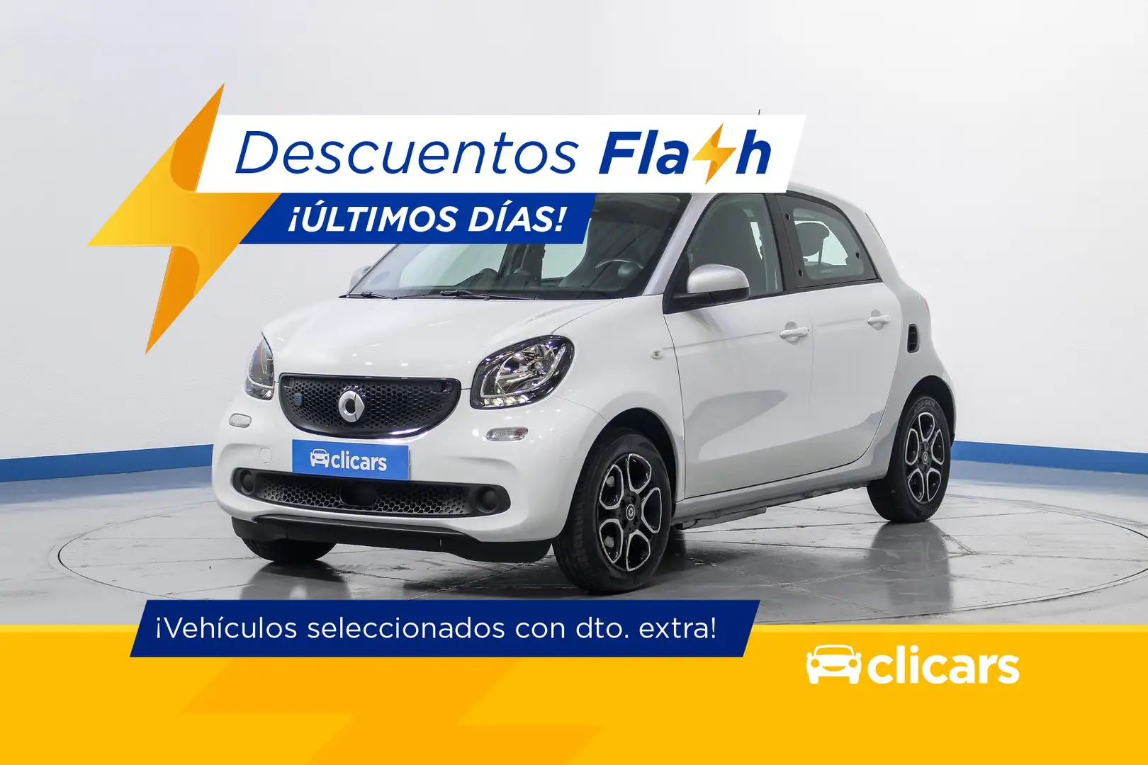 smart forFour Electric Drive Blanc - 1