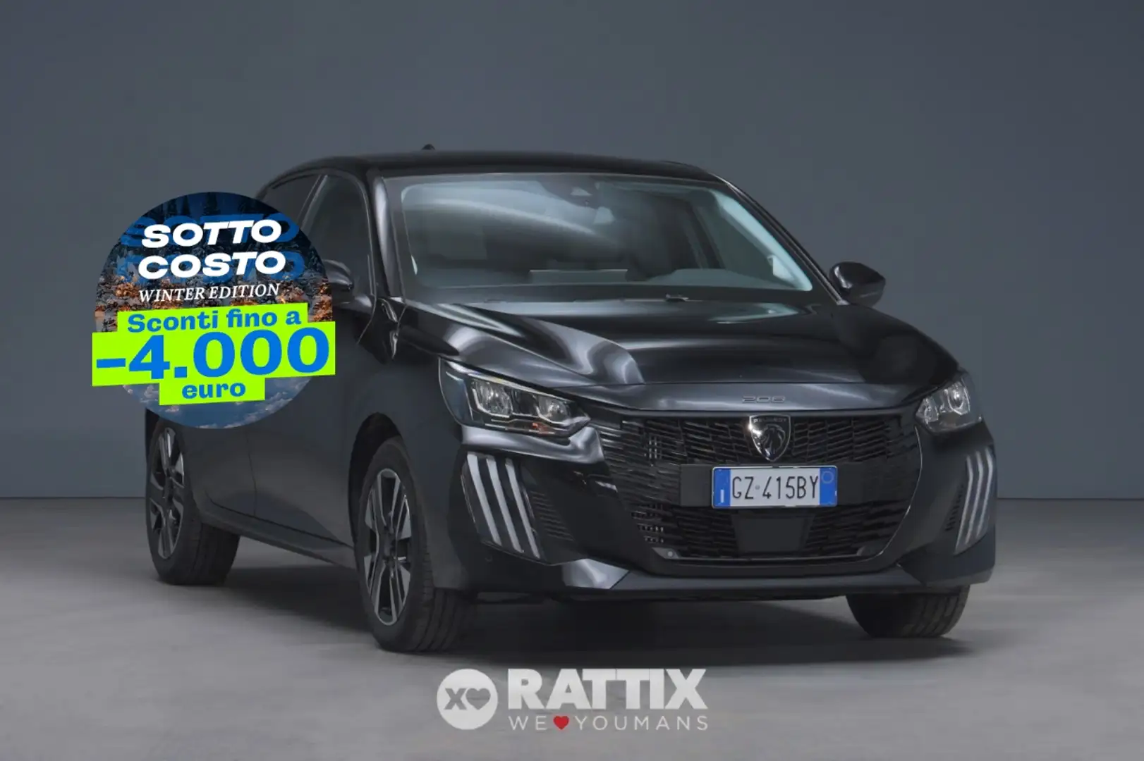 Peugeot 208 1.2 Hybrid 100CV Allure e-DCS6 Nero - 1