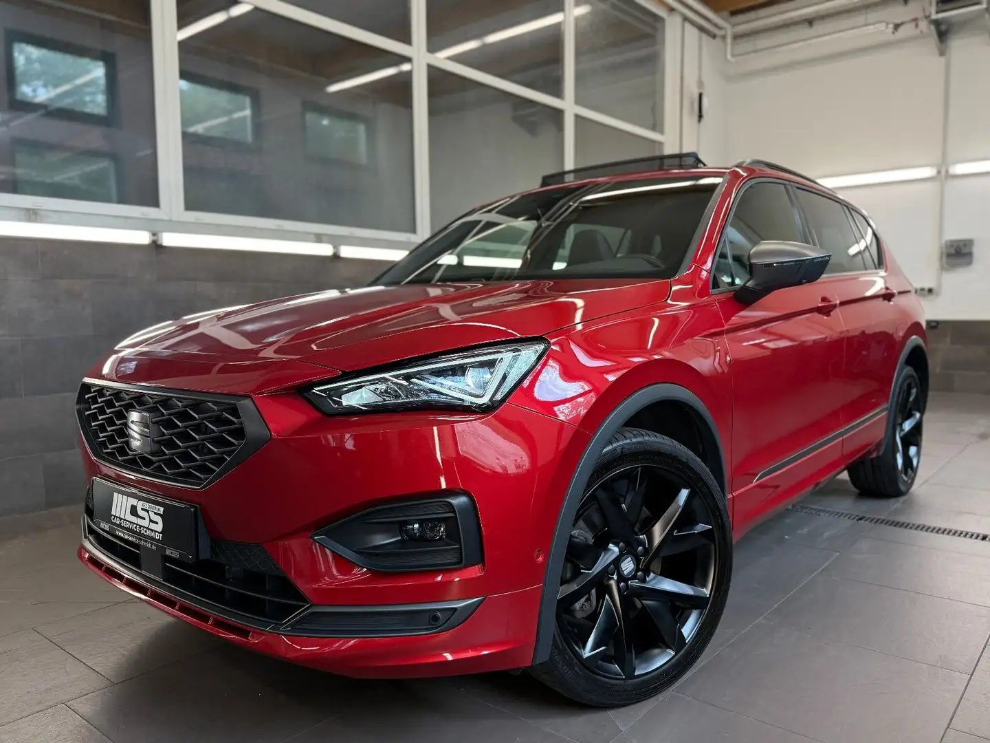 SEAT Tarraco FR 4Driv Virtual AHK LED PANO ACC KAMERA Rot - 1