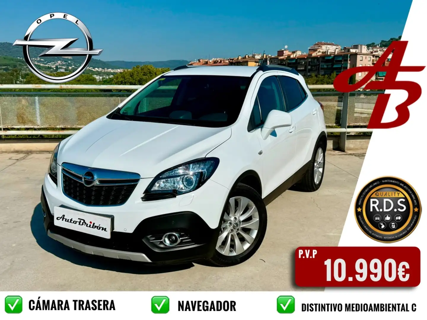 Opel Mokka 1.6CDTi S&S Excellence 4x2 Aut. Blanc - 1