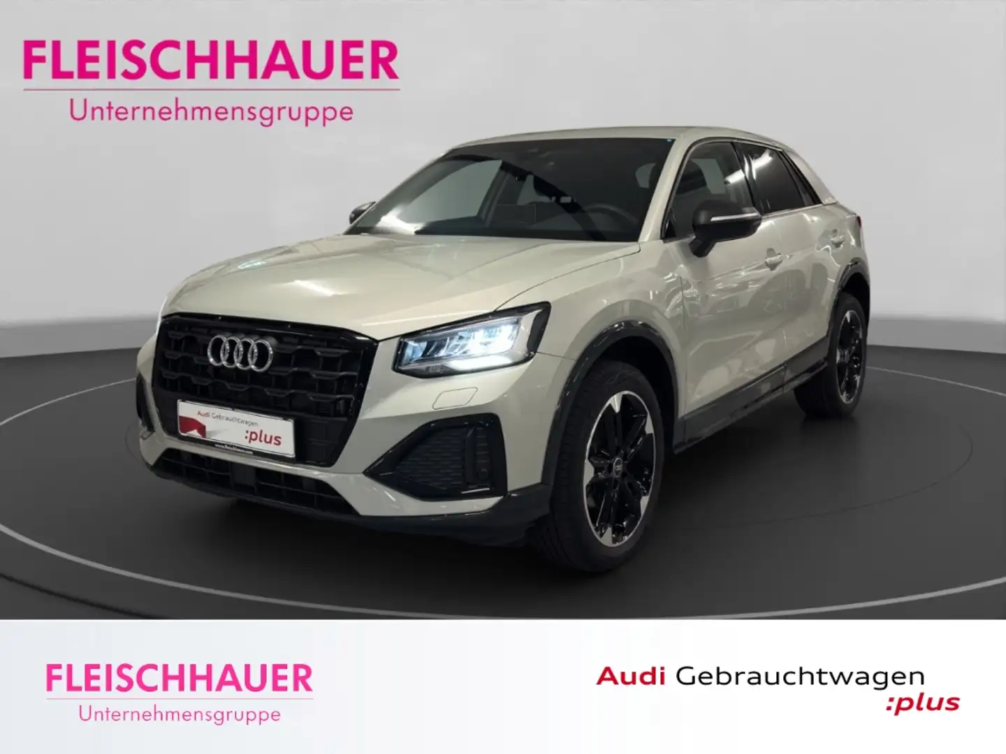 Audi Q2 35 TFSI advanced Navi+LED+AHK+18''+VC+ACC+sound+PD Silber - 1