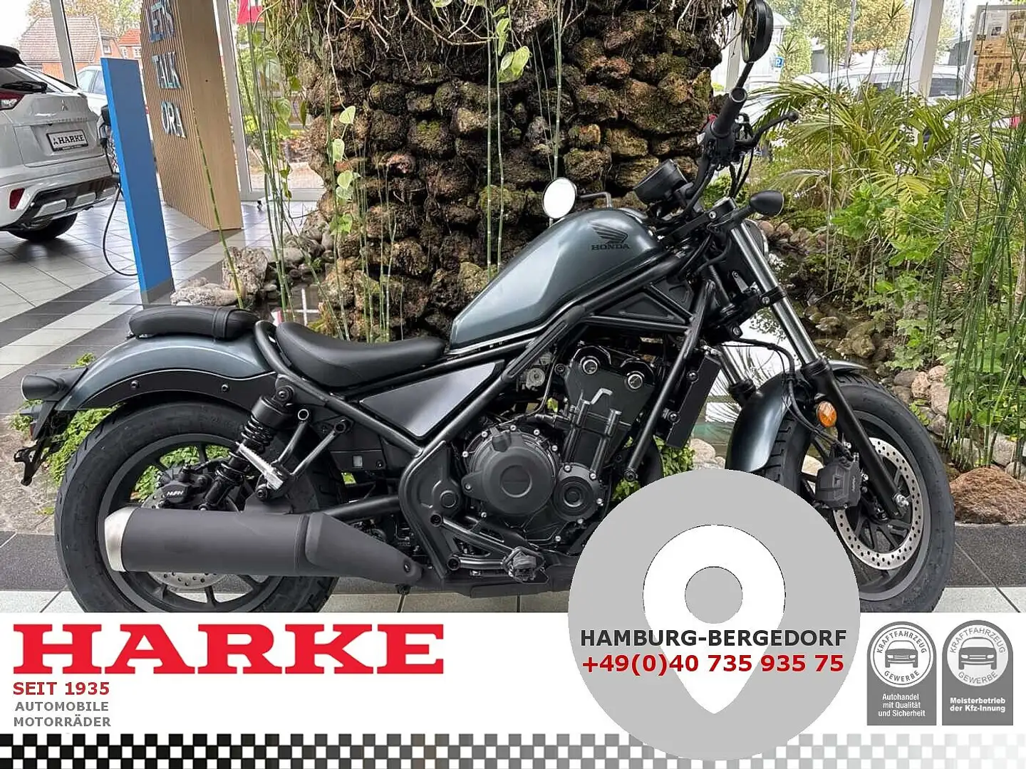 Honda CMX 500 Rebel 6 Jahre Garantie Gri - 1