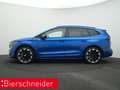 Skoda Enyaq 80x 4x4 SportLine AHK KAMERA LED WÄRMEPUMPE SUPERN Blau - thumbnail 3