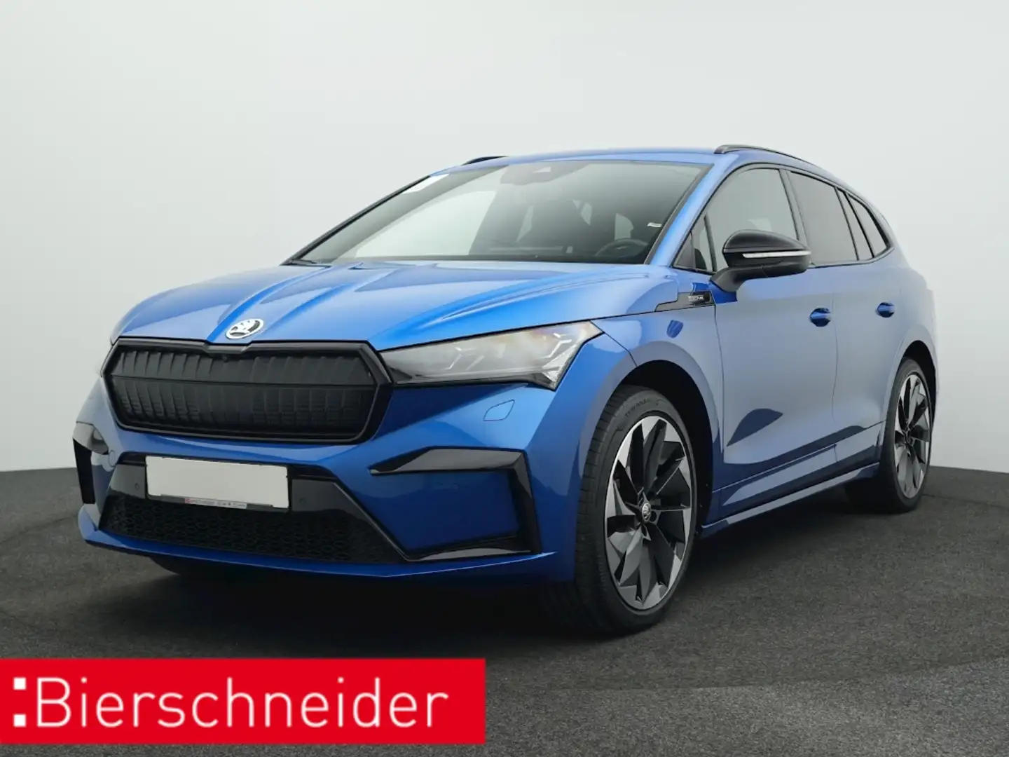 Skoda Enyaq 80x 4x4 SportLine AHK KAMERA LED WÄRMEPUMPE SUPERN Blau - 2