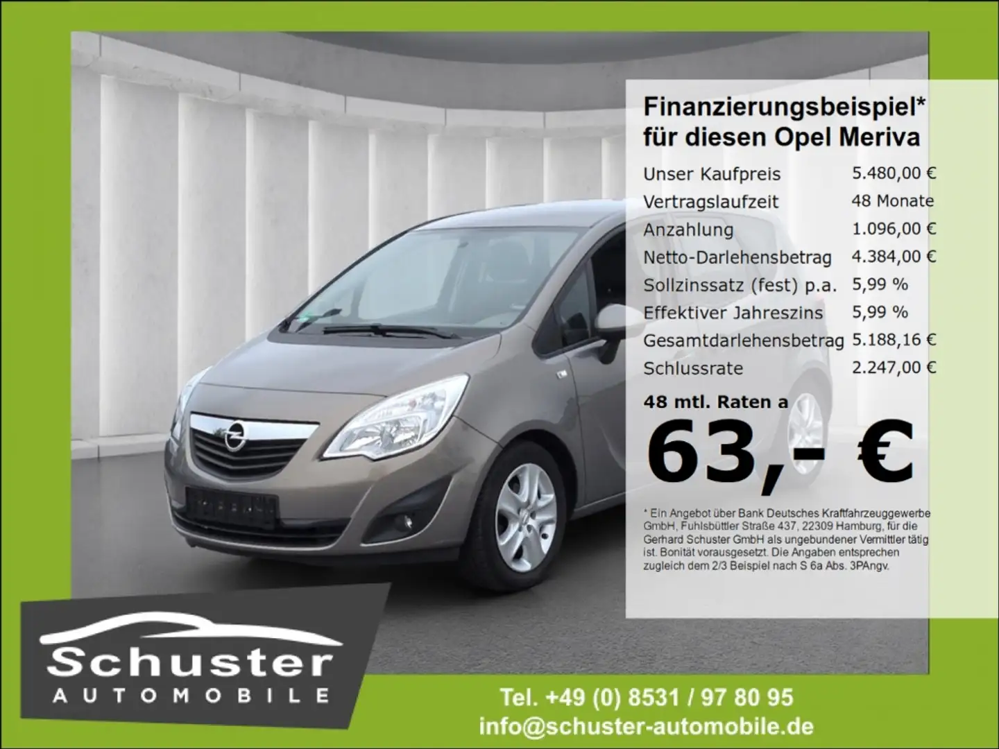 Opel Meriva Design Edition 1.4Turbo*AHK Tempo Klima Brown - 1