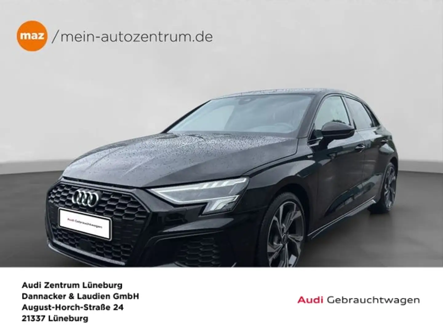 Audi A3 Sportback 35 1.5 TFSI S line Alu LED Navi ACC Schwarz - 1
