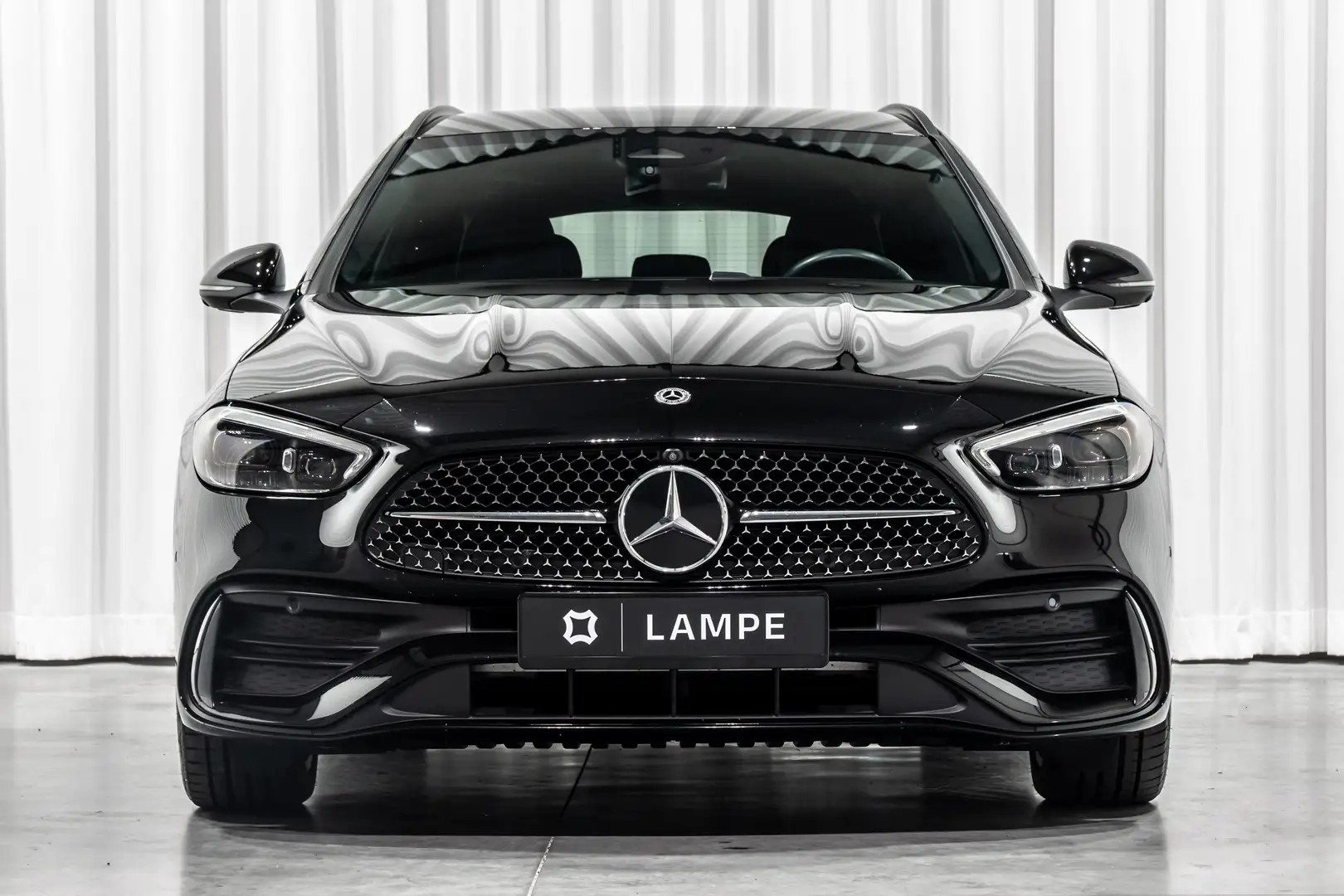 Mercedes-Benz C 300 e Break AMG Line Trekh Keyless NightPack LED HUD Zwart - 2