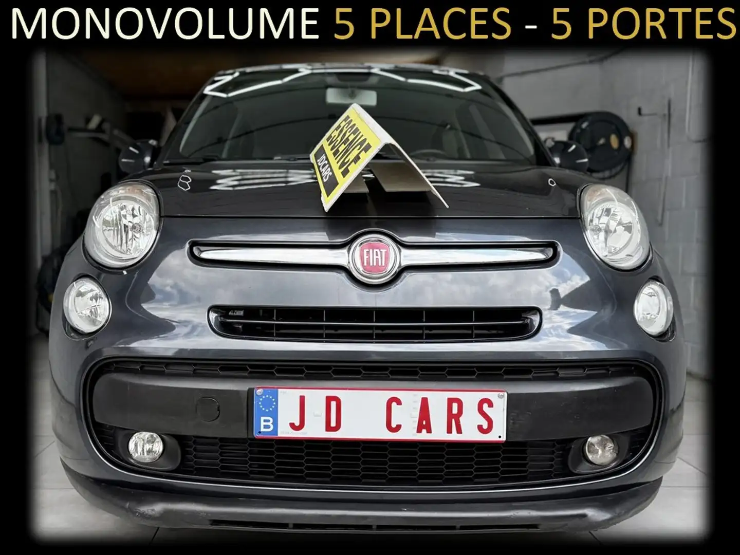 Fiat 500L 500L 1.4 ESSENCE ‼️GARANTIE 1 AN CTOK‼️ Grijs - 2