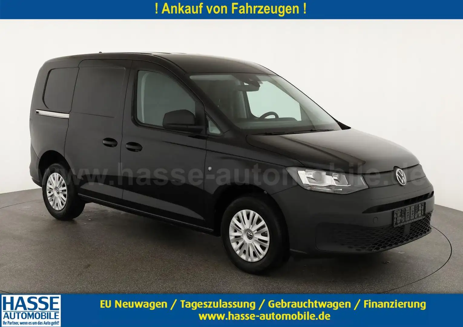 Volkswagen Caddy Cargo Basis 2.0 TDI, AHK, Tempomat, AppConnect ... Noir - 1