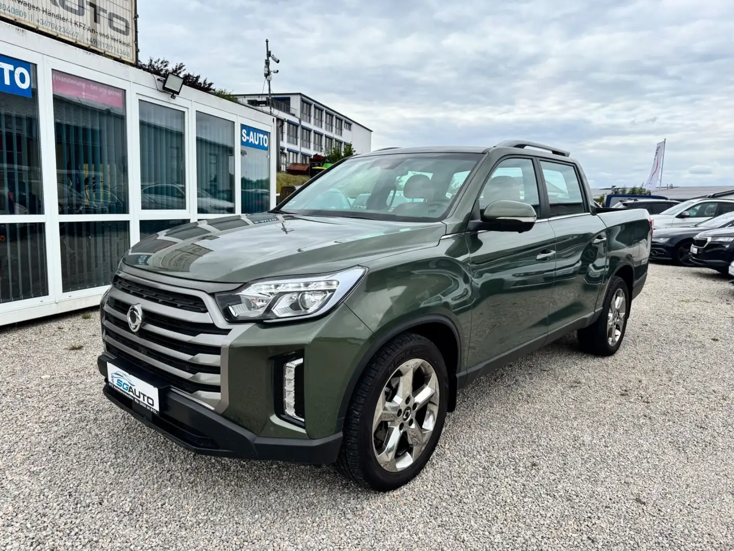 SsangYong Musso AHK NAVI Apple/Android 360 Grad KAMERA Grün - 1