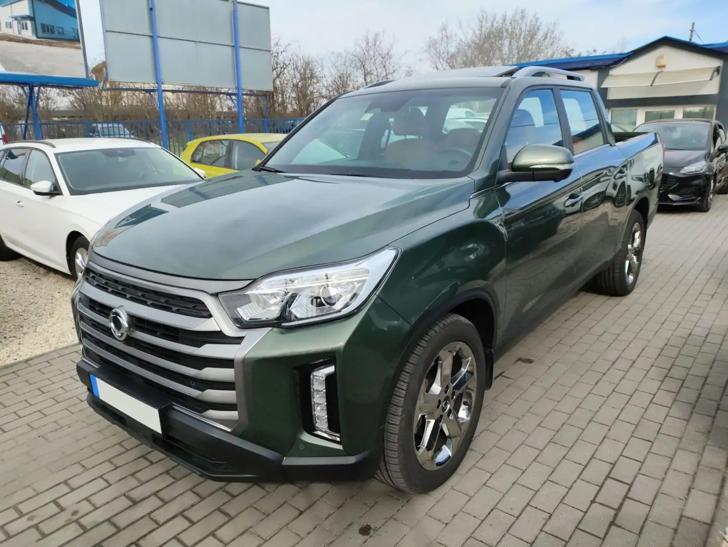 SsangYong Musso AHK NAVI Apple/Android 360 Grad KAMERA Zöld - 2