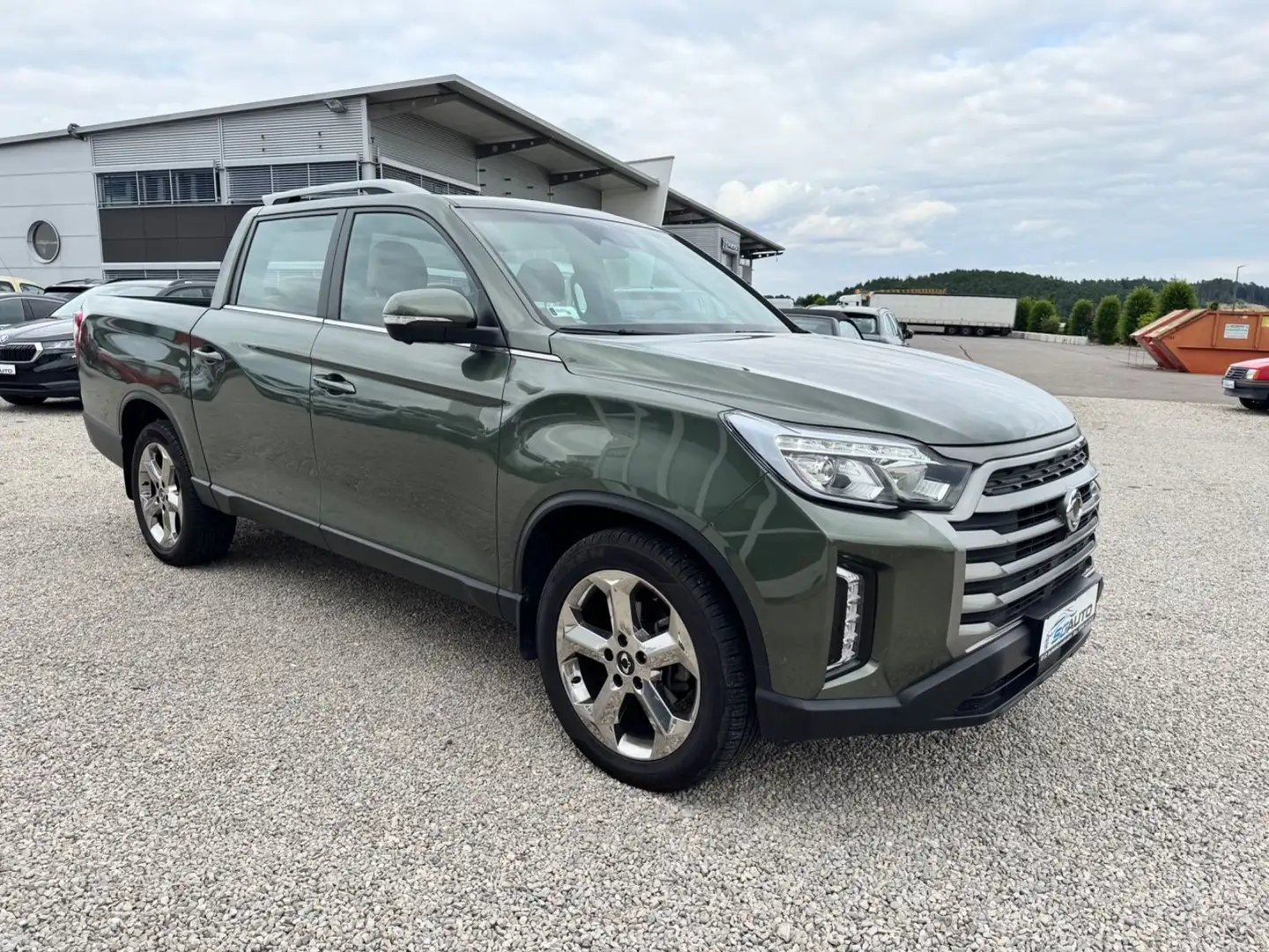 SsangYong Musso AHK NAVI Apple/Android 360 Grad KAMERA Grün - 2