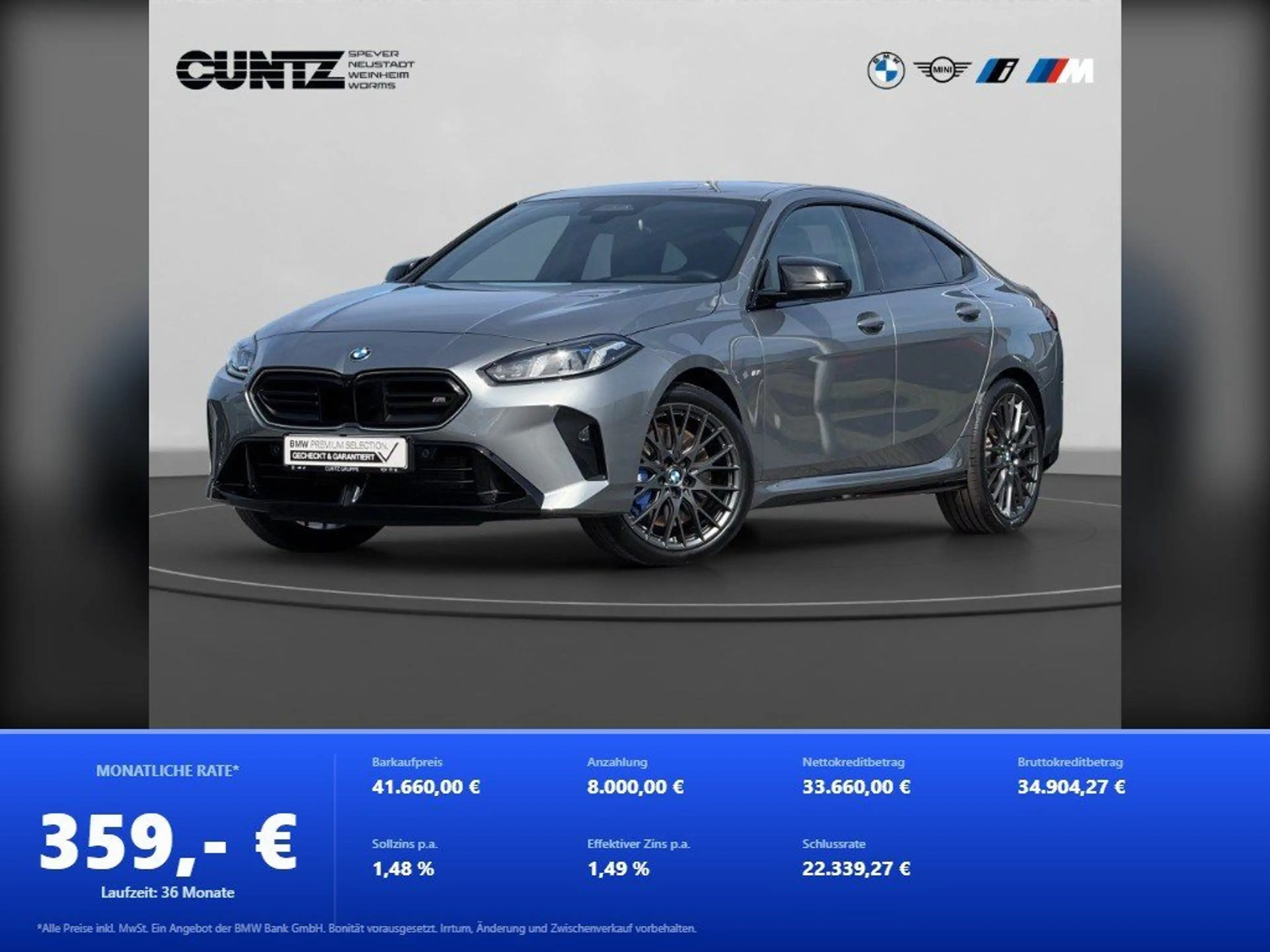 BMW 235 M235 xDrive Gran Coupe Head-Up 360° Kamera Driving
