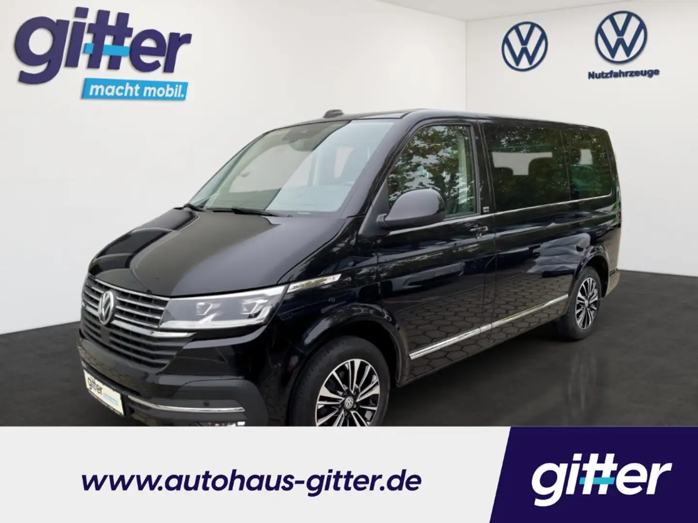 Volkswagen T6.1 Multivan GenSix LED LEDER RFK PDC DIGICO STDHZG Schwarz - 1
