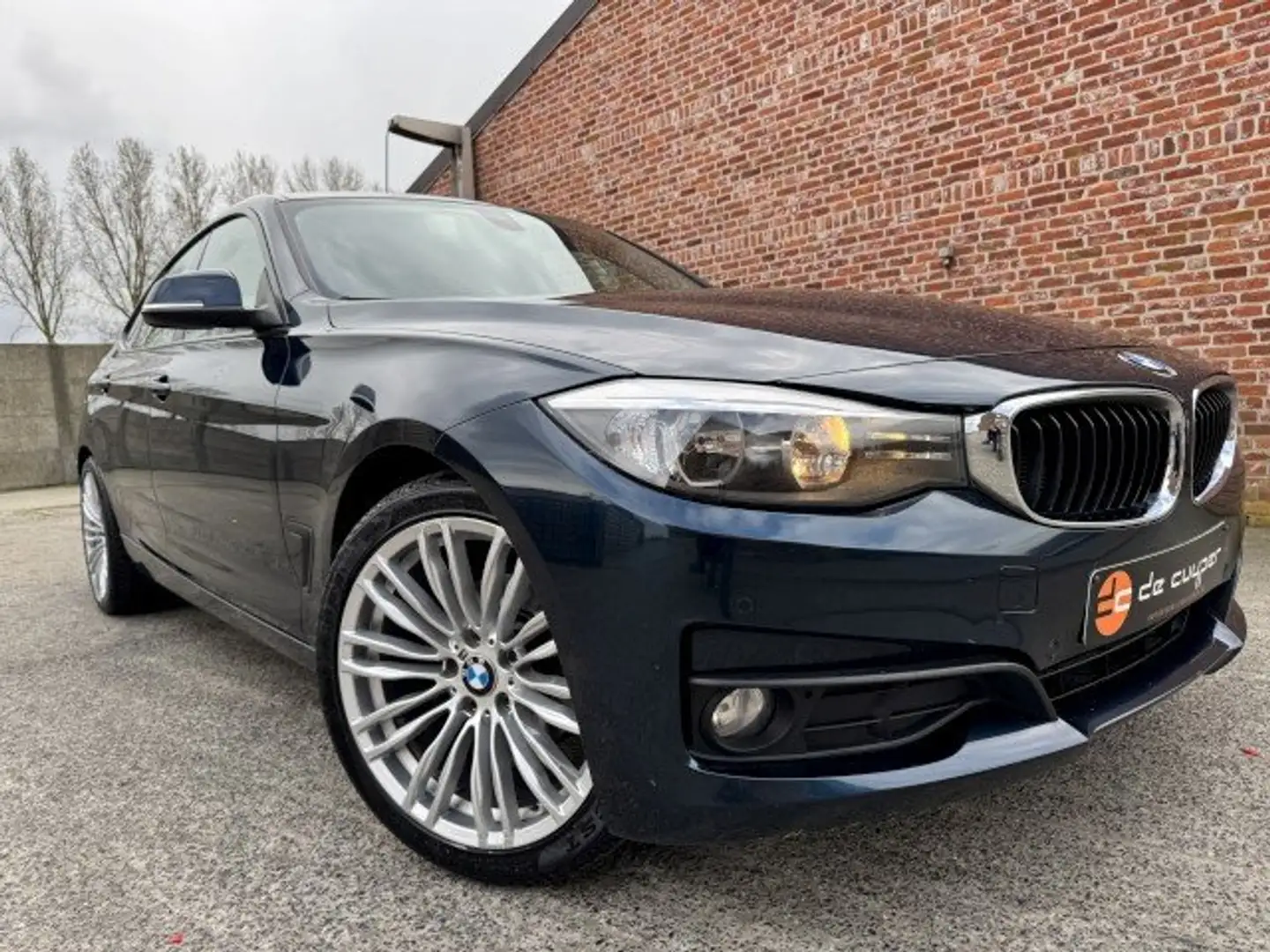 BMW 318 Bmw318dGt"NIEUWSTAAT"Navi/cruise/pdc/clima/GARANTI Blauw - 1
