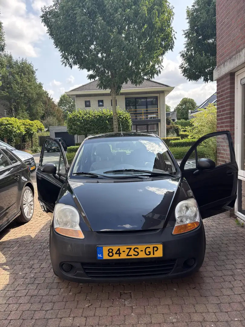 Chevrolet Matiz 0.8 Pure Zwart - 1