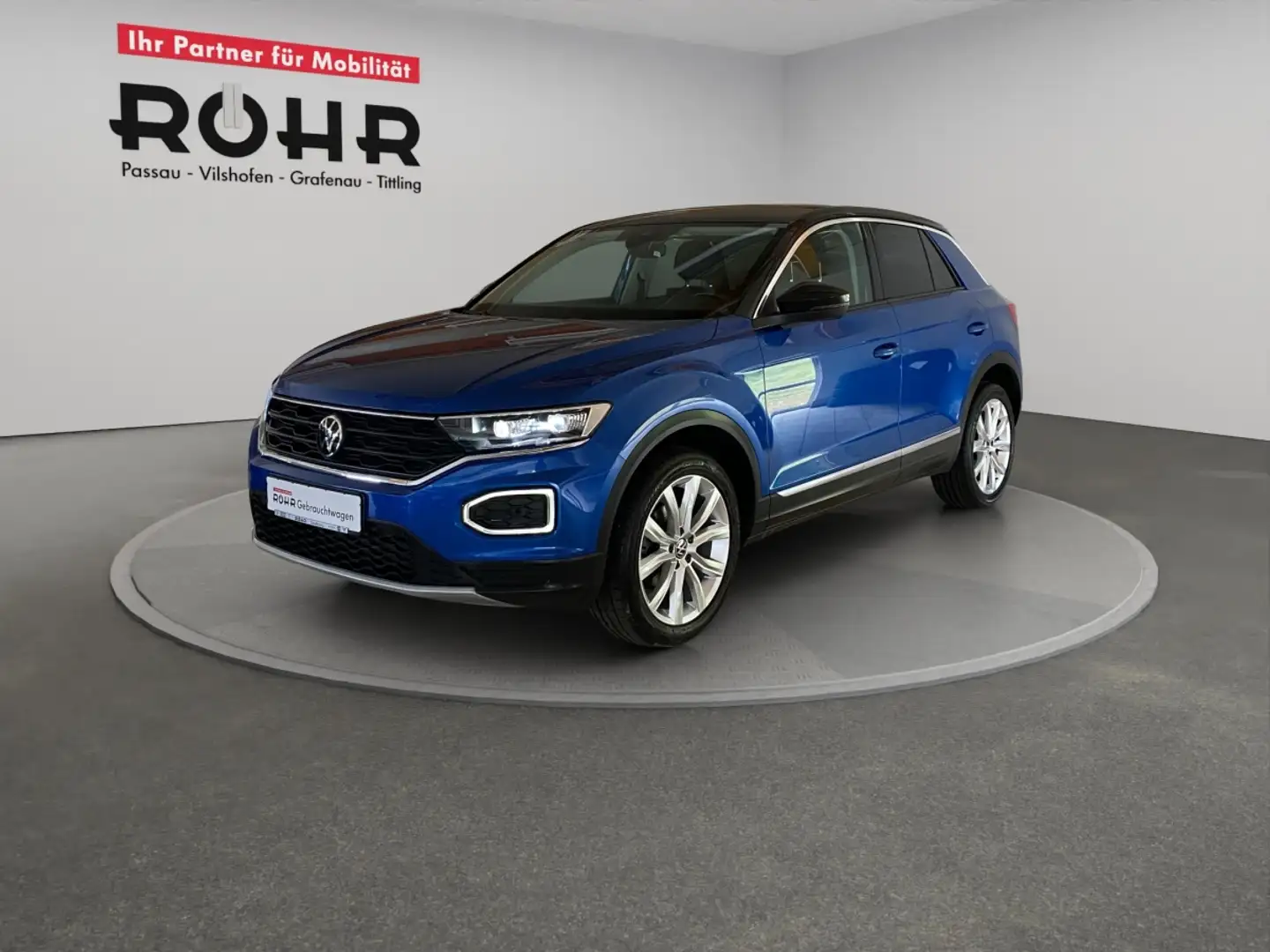 Volkswagen T-Roc Style 1.5 TSI BMT DSG (AHK.Kamera.Klima.Navi.ACC.L Blau - 2
