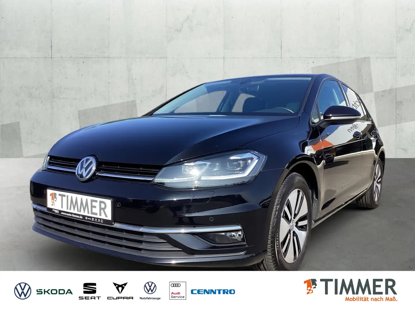 Volkswagen Golf Highline 1.5 TSI *LED *ACC *LEDER *NAVI * Zwart - 1