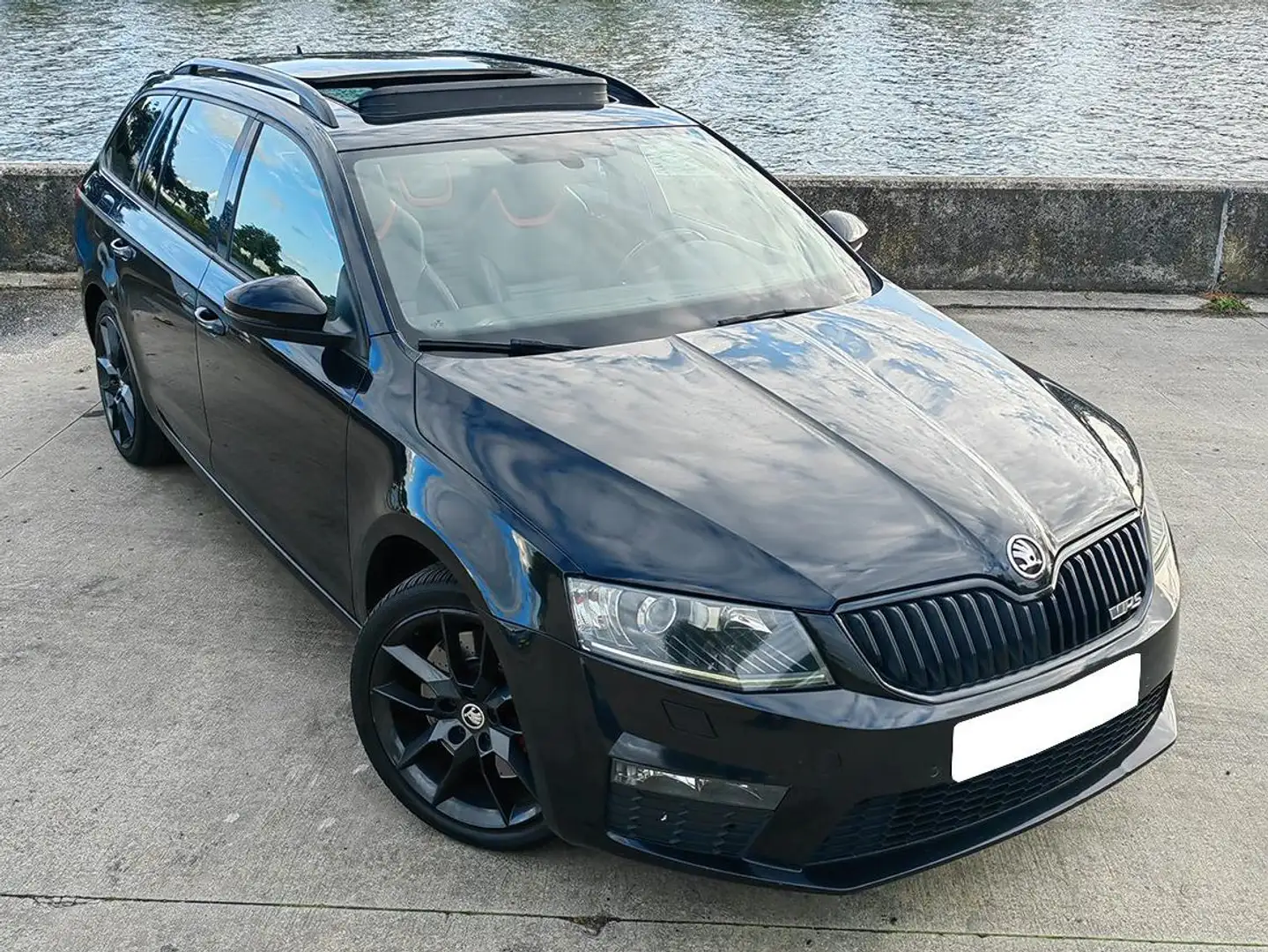 Skoda Octavia vRS 2.0 Diesel - DSG - Pano - Navi - Keuring 2015 Negro - 1