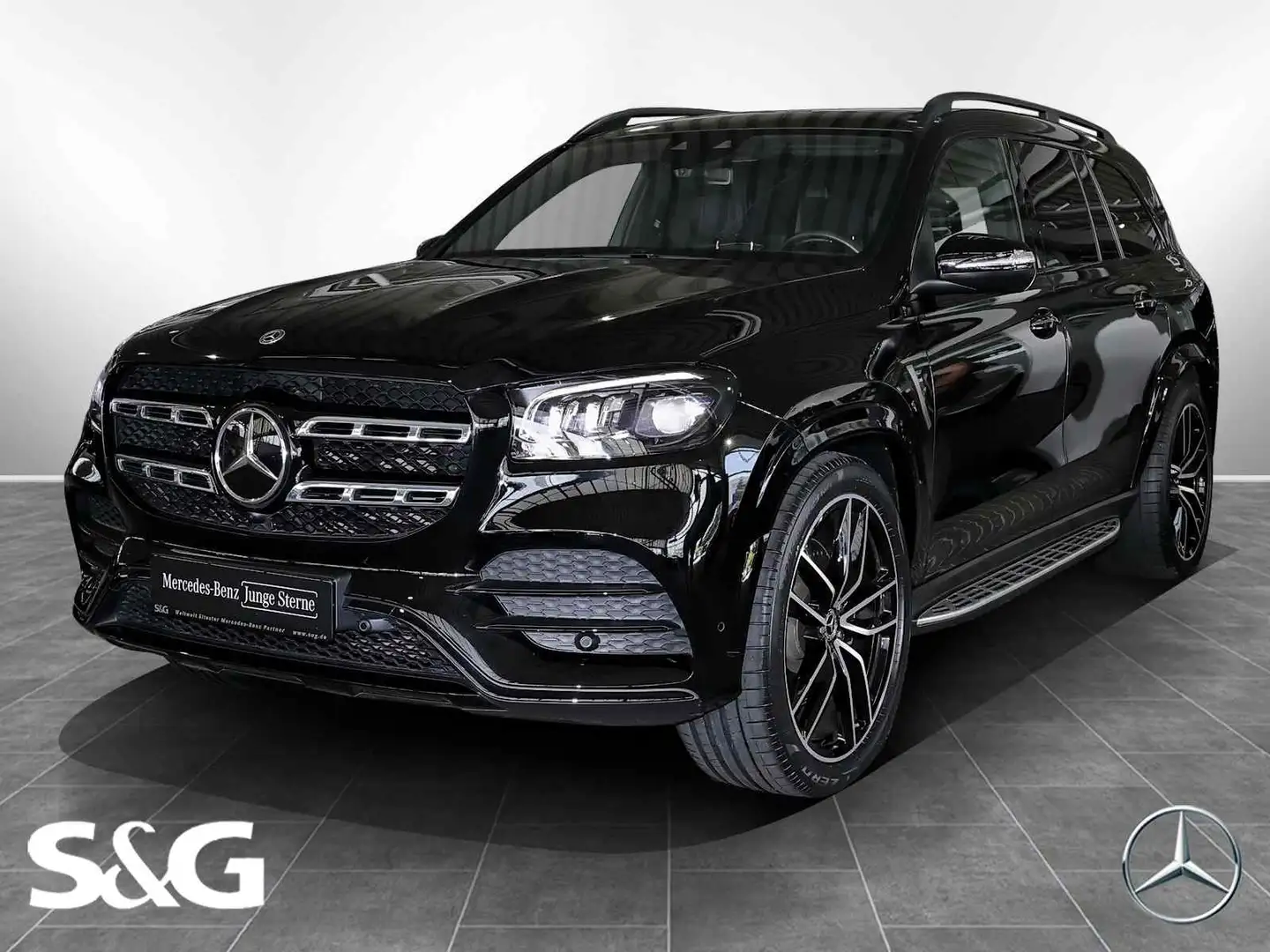 Mercedes-Benz GLS 400 d 4M AMG AHK+PANORAMA+HEADUP+DISTRONIC Noir - 1