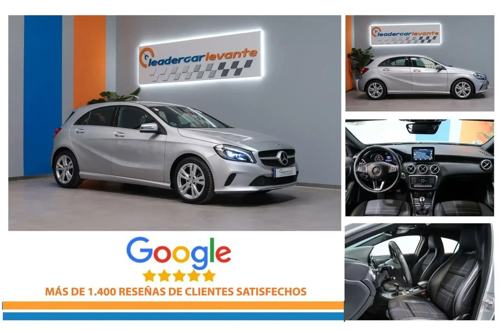 Mercedes-Benz A 200 200d Plateado - 2
