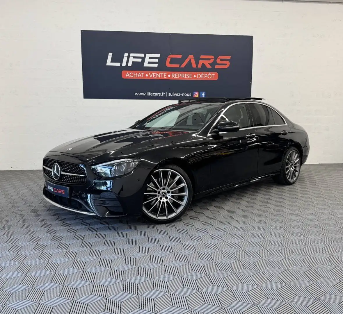 Mercedes-Benz E 220 V (S213) 220 d 194ch AMG Line 9G-Tronic Grigio - 1