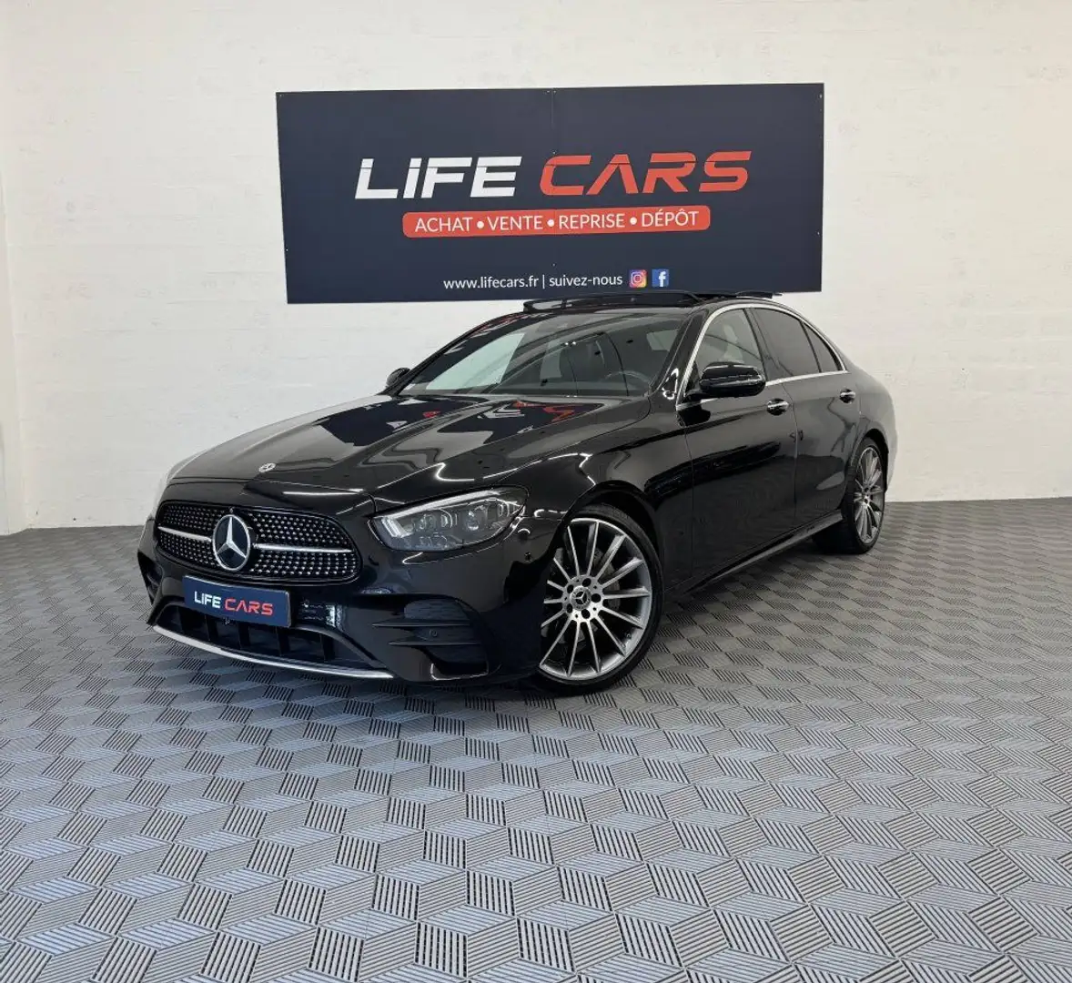 Mercedes-Benz E 220 V (S213) 220 d 194ch AMG Line 9G-Tronic Grigio - 2